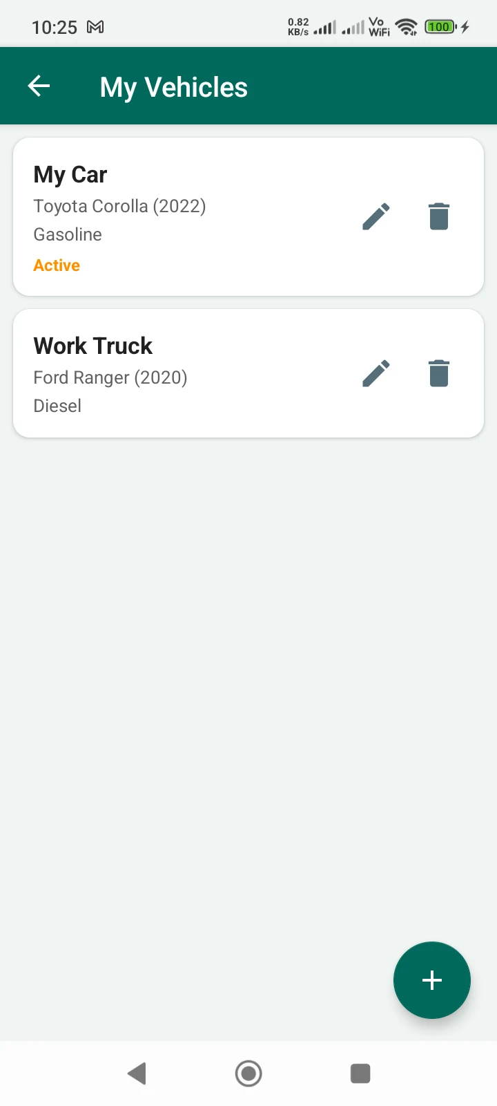 Fuel Log | Mileage Tracker screenshot